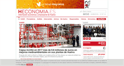 Desktop Screenshot of heconomia.es
